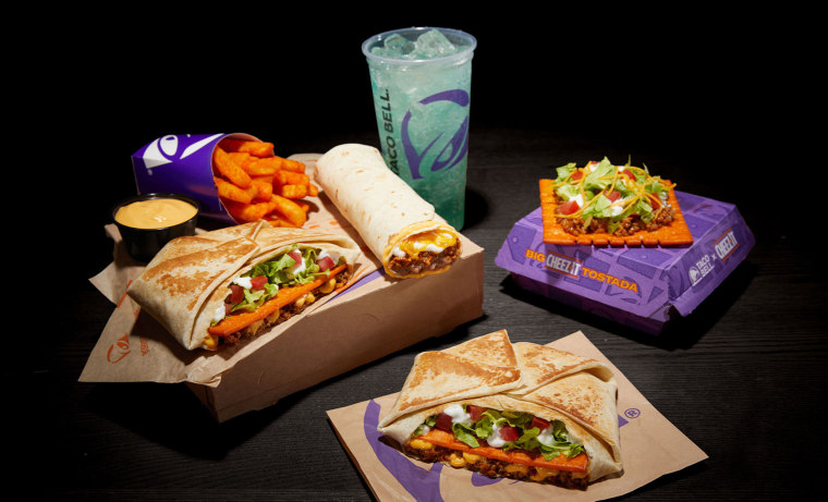 Taco Bell Debuts The Big Cheez-It Crunchwrap Supreme and Tostada