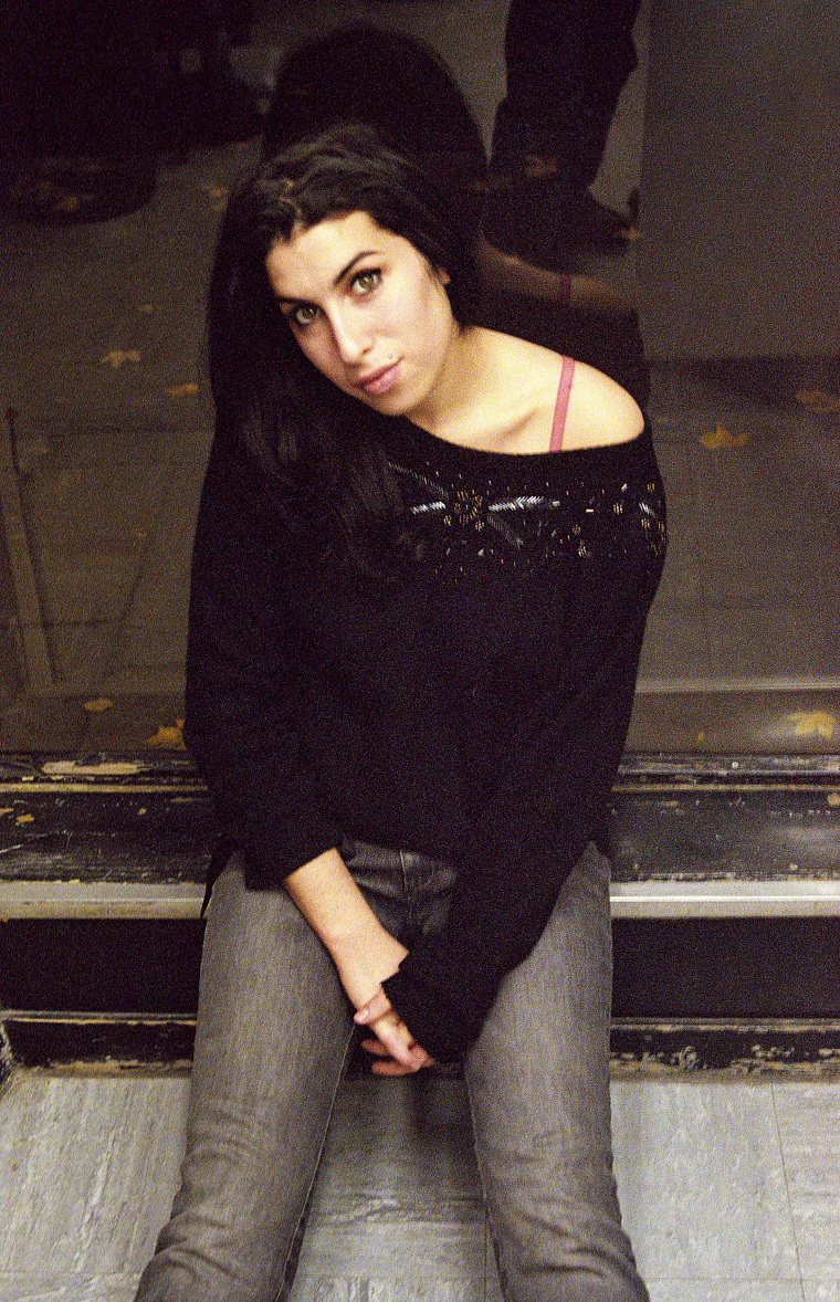 Amy Winehouse in February of 2003.