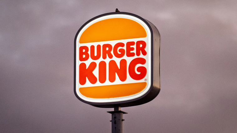 Burger King logo.