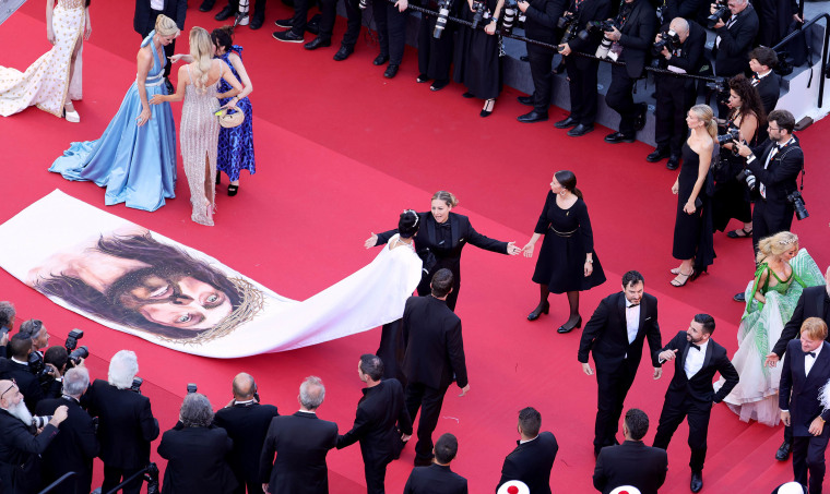 "Le Comte De Monte-Cristo" Red Carpet - The 77th Annual Cannes Film Festival