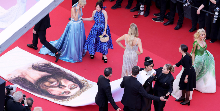 "Le Comte De Monte-Cristo" Red Carpet - The 77th Annual Cannes Film Festival