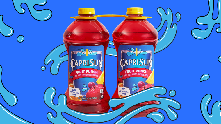 Capri Sun in bottles.