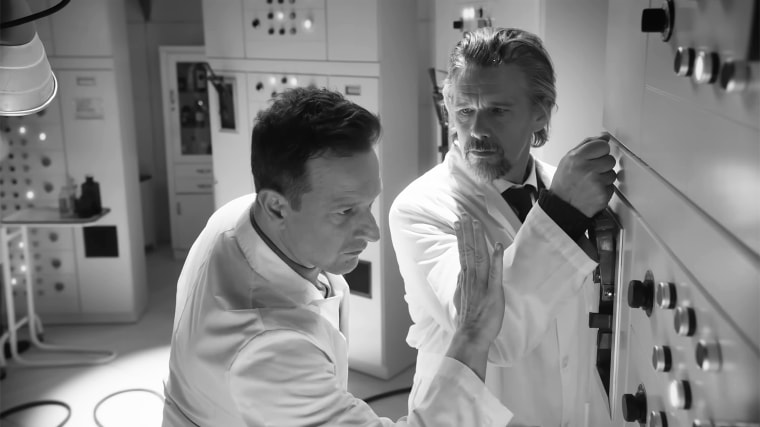 Ethan Hawke and Josh Charles in Taylor Swift music video "Fortnight."