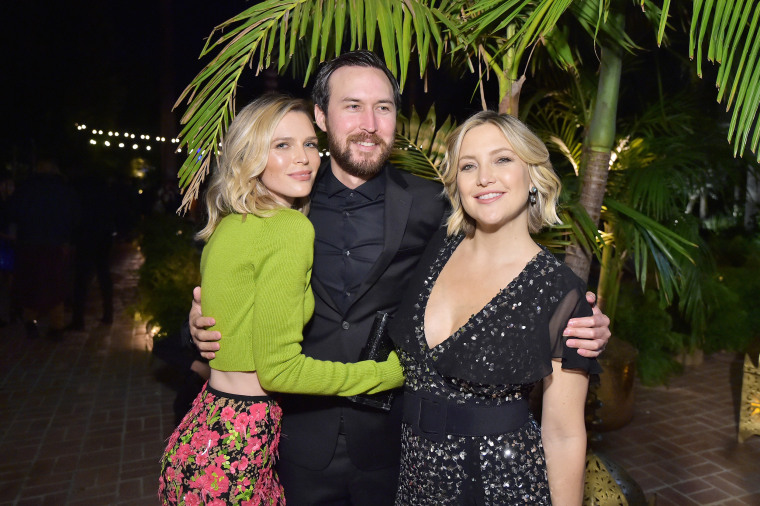 Sara Foster, Danny Fujikawa and Kate Hudson attend Michael Kors Dinner to celebrate Kate Hudson and The World Food Programme on November 7, 2018 in Beverly Hills, California.