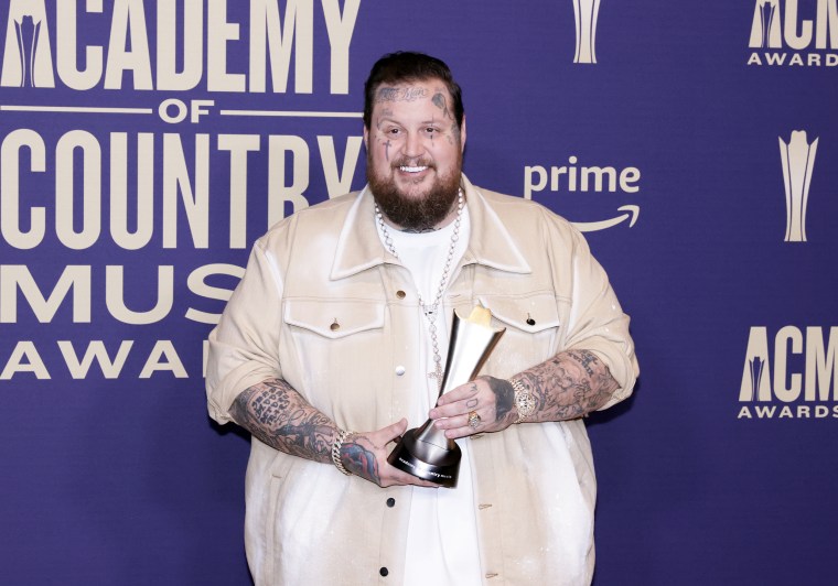 Jelly Roll at the 2024 ACM Awards.