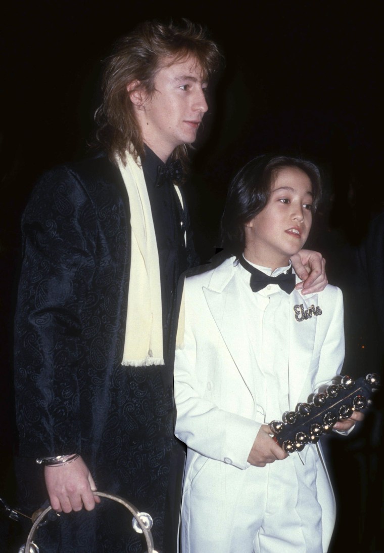 Julian Lennon and Sean Lennon in 1986.