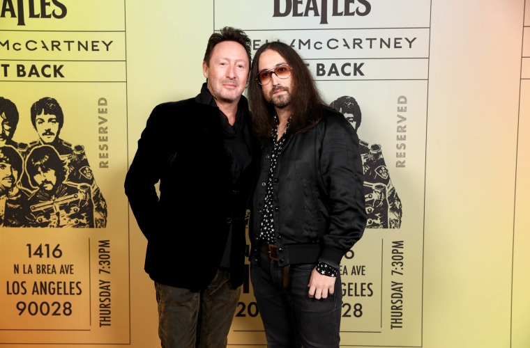 Julian Lennon and Sean Lennon 