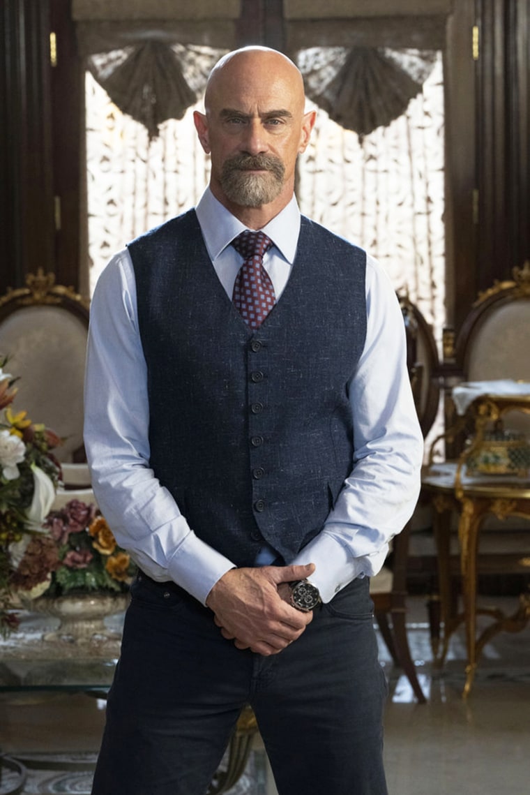 Christopher Meloni as Det. Elliot Stabler in "Law & Order: Organized Crime."