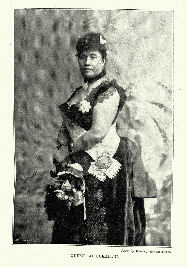 Liliʻuokalani the queen of the Kingdom of Hawaii, Victorian 19th Century