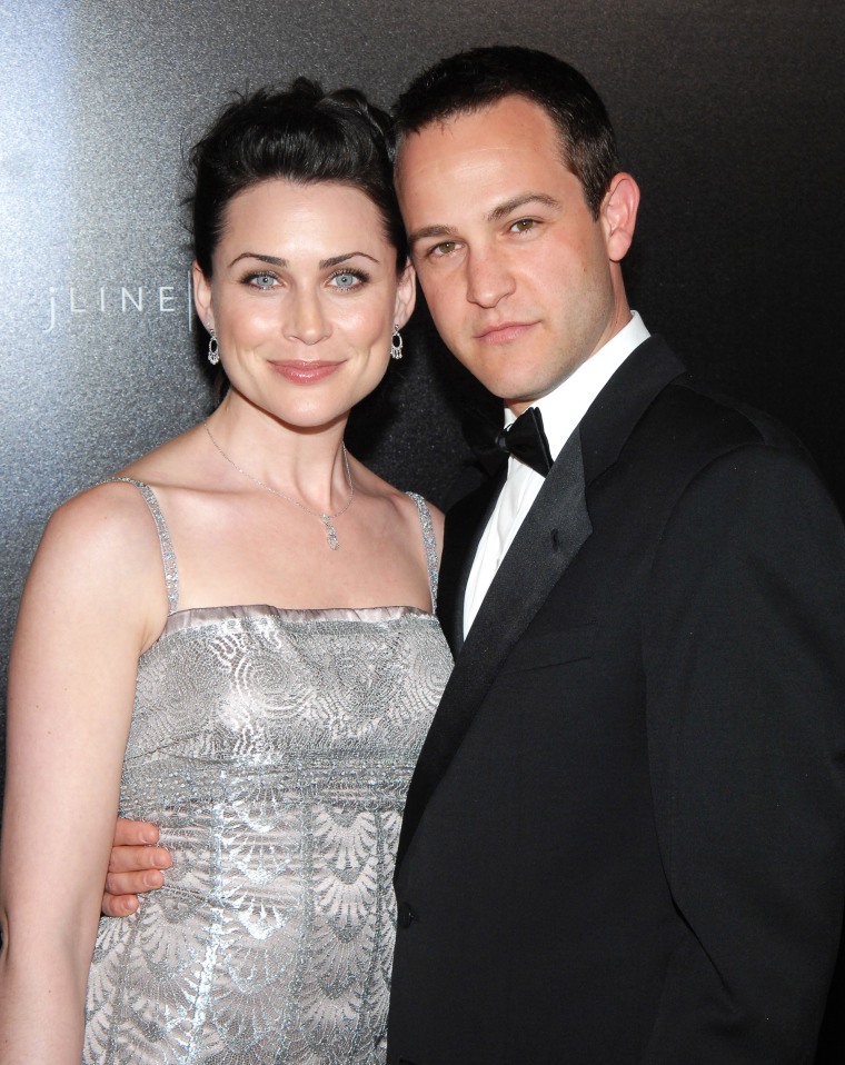 Rena Sofer and Sanford Bookstaver in 2007.