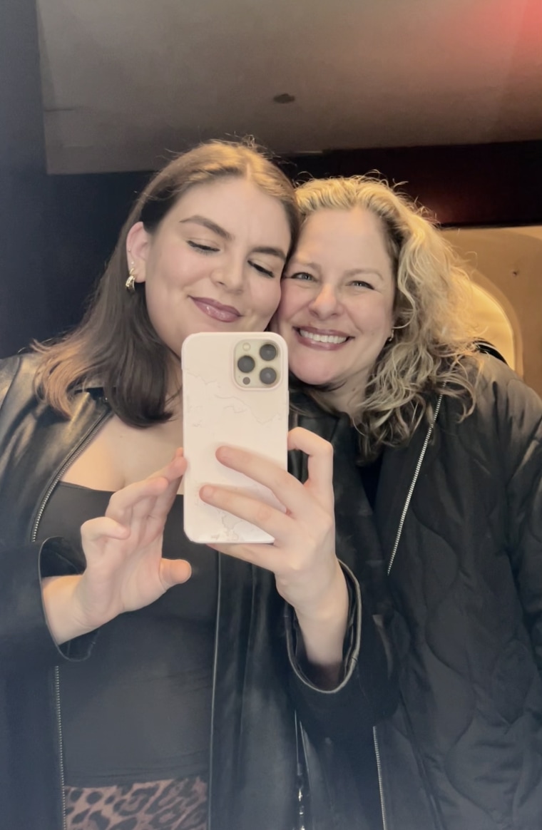 Jill Smokler with her daughter Lily. Her blog helped other women realize they weren't alone in loving their kids and also finding parenting really, really hard. 