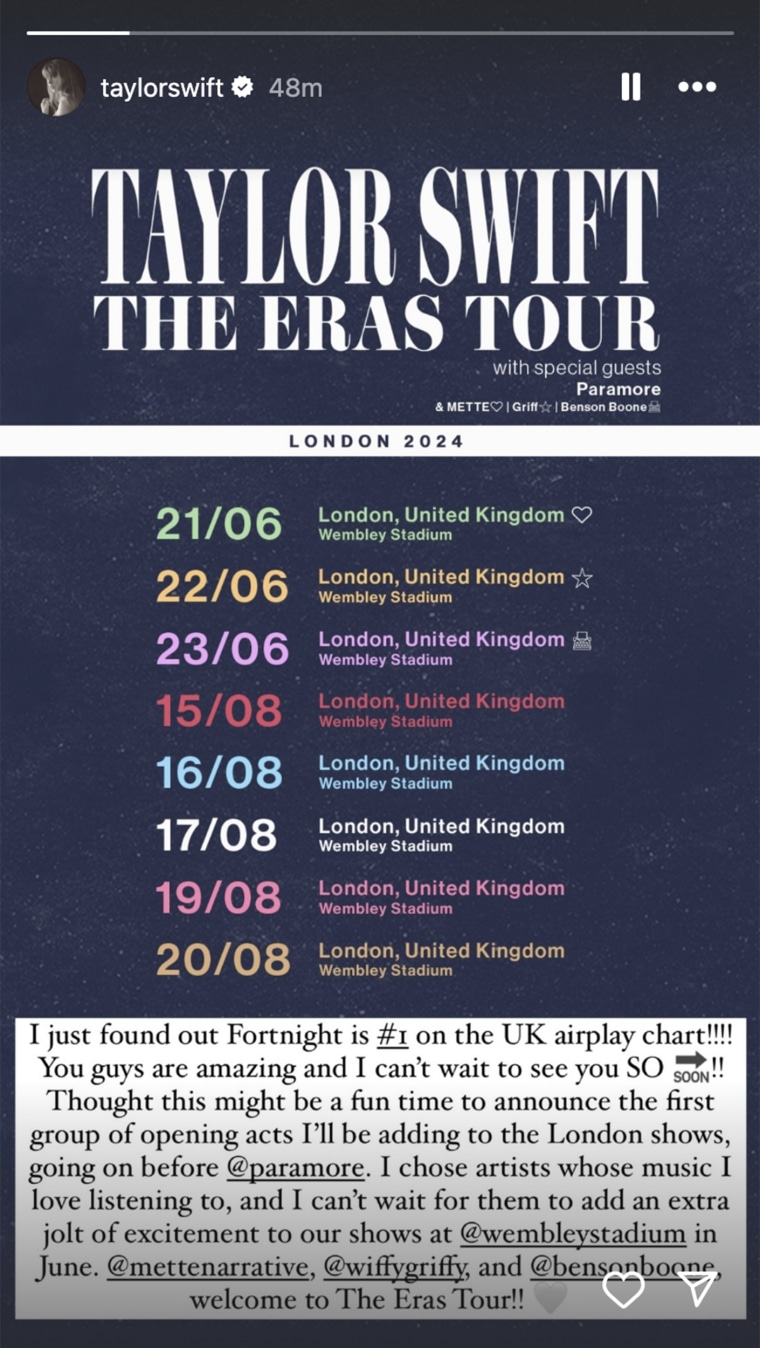 the eras tour info