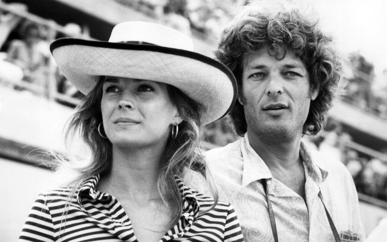 Candice Bergen and Bert Schneider September 03, 1972 in CA.