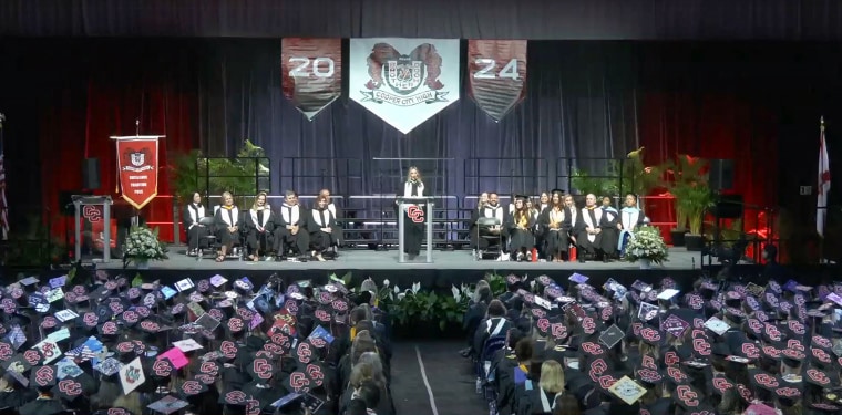 Cooper City High School's class of 2024 graduated June 5 at Nova Southeastern University in Fort Lauderdale, Florida.