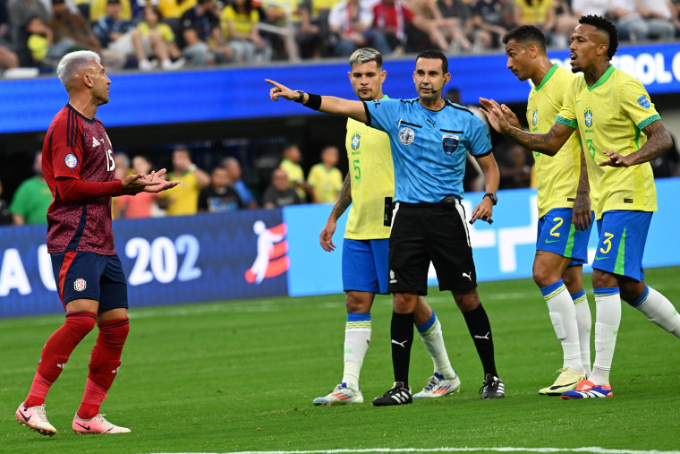 Copa America USA 2024 Brazil vs Costa Rica