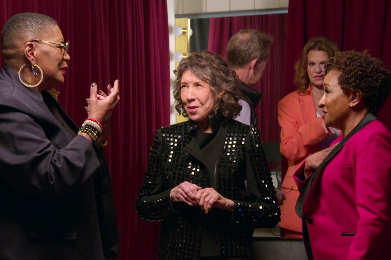 Marsha Warfield, Lily Tomlin, Sandra Bernhard and Wanda Sykes chat
