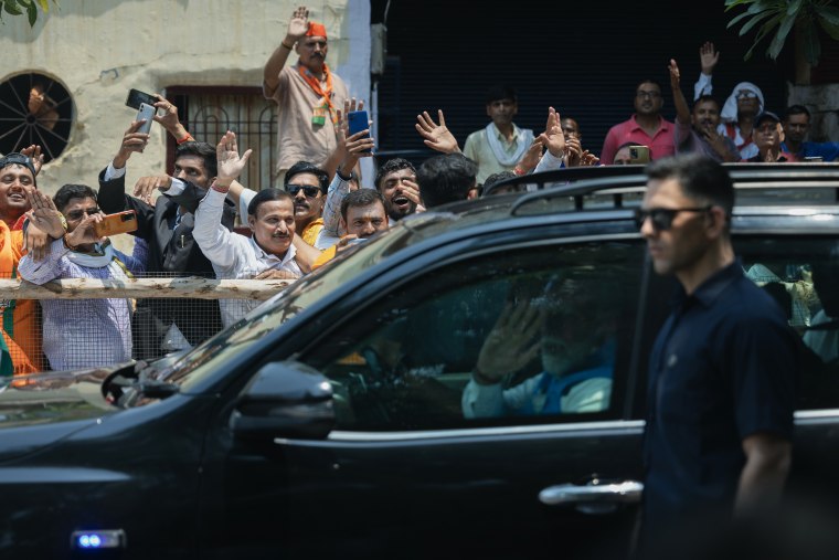 India's Prime Minister Narendra Modi Nominates In Varanasi