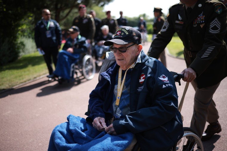 Veterans, families, political leaders and military personnel are gathering in Normandy to commemorate D-Day, which paved the way for the Allied victory over Germany in World War II. 