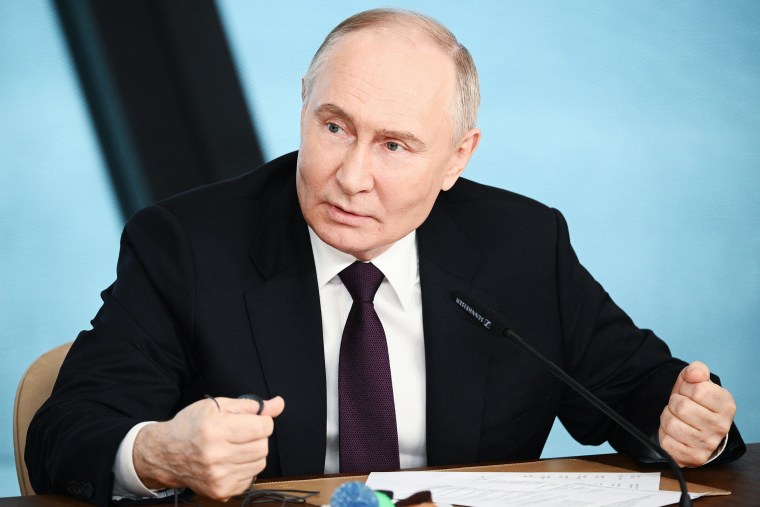 Vladimir Putin  in St. Petersburg 
