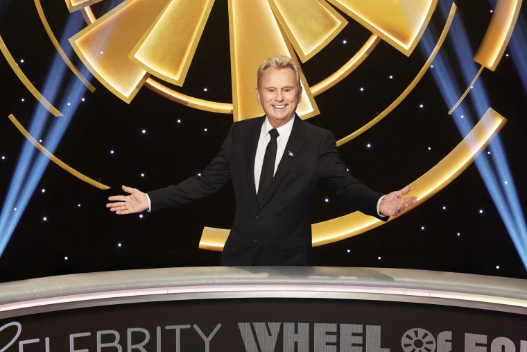 ABC's Celebrity Wheel of Fortune star Pat Sajak.
