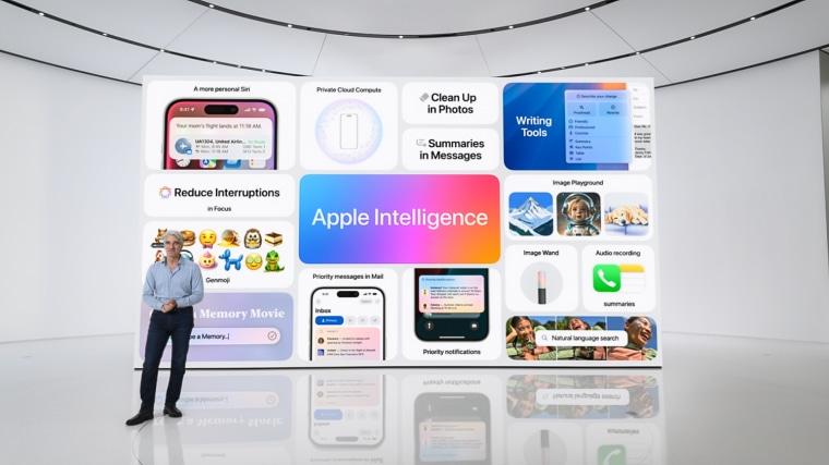 Apple introduces Apple Intelligence.