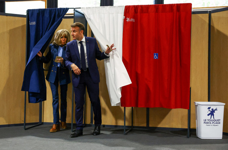 Voting began across Europe on June 9, 2024 on the final -- and biggest -- day of marathon EU elections, with balloting due in 21 countries, including France and Germany, where support for surging far-right parties is being tested.