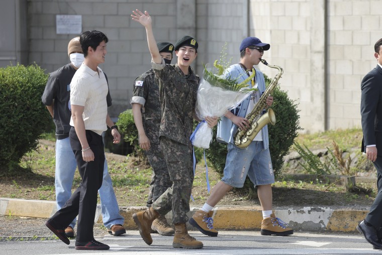 BTS Jin Military Service