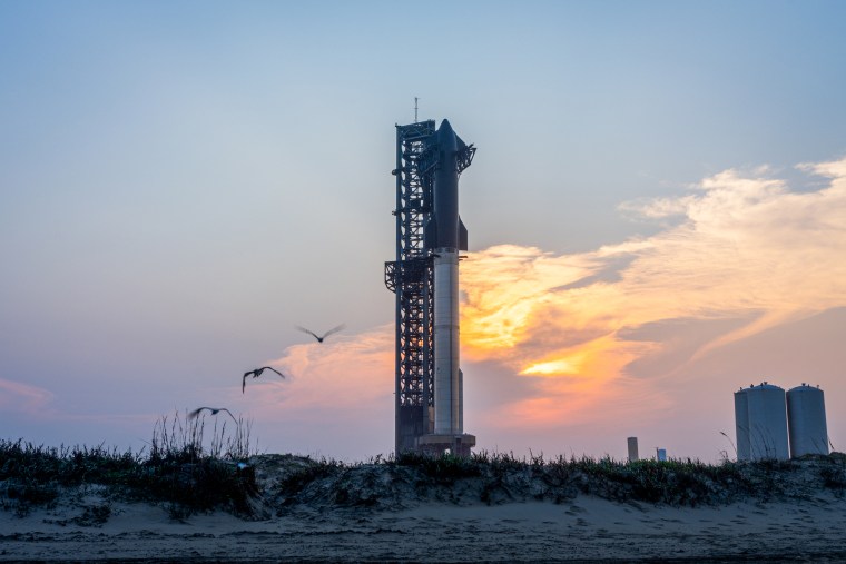 SpaceX Starship rocket.