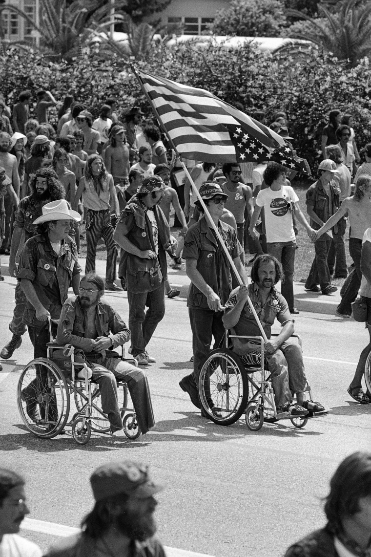 Vietnam veterans against the war.