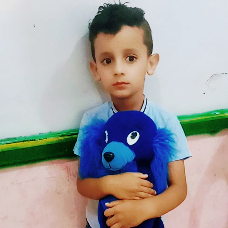 Saher Esleih's son, Tawfiq. 