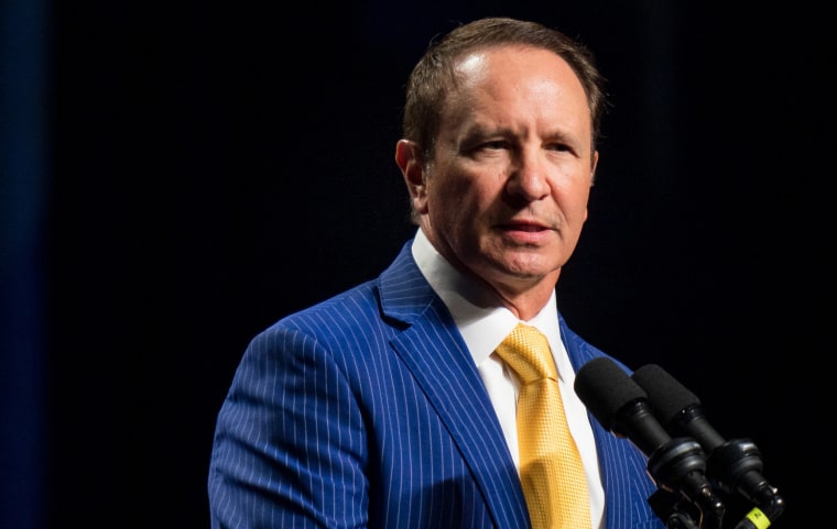 Jeff Landry during the Tennessee Republican Party’s Statesmen’s Dinner at Music City Center in Nashville, Tenn.