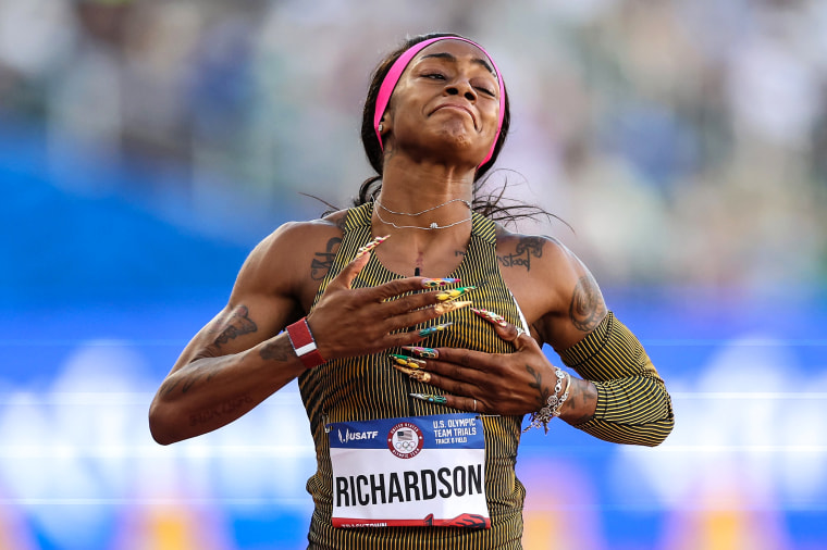 Sha'Carri Richardson makes Paris Olympics, puts Tokyo marijuana