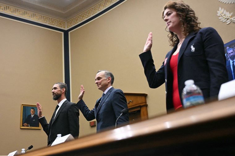 Image: Allison Schmitt Michael Phelps sworn in testimony