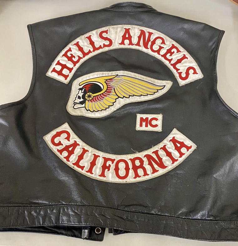 hells angels weapons guns mc motorcycle jacket