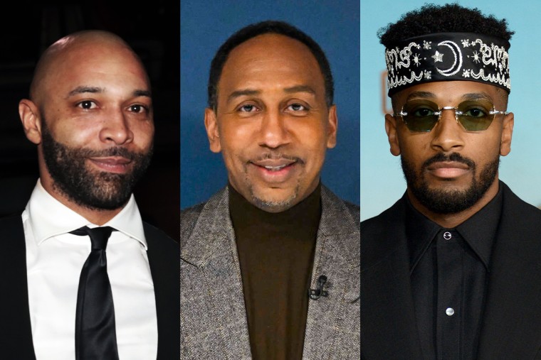 Aside by side of Joe Budden,  Stephen A. Smith and 19 Keys