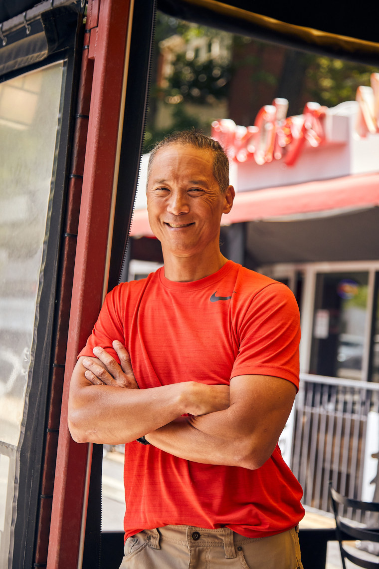 Rich Chey, owner of a noodle shop and an Italian restaurant, in Atlanta, on June 26, 2024.