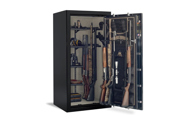 An example of a gun safe.