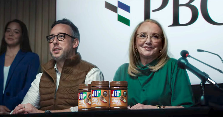 J. Smith-Cameron Revisits Gerri In ‘Succession’-Themed Jif Ad