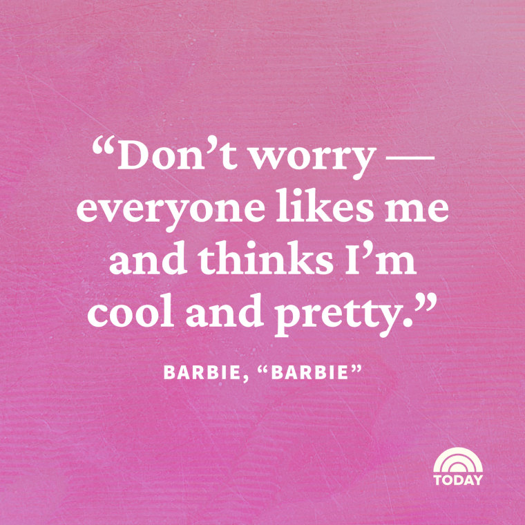 Barbie quotes on sale