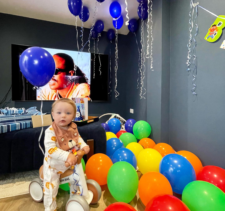 Keoghan's former partner Alyson Kierans shared a photo of Brando celebrating his 1st birthday in 2023.