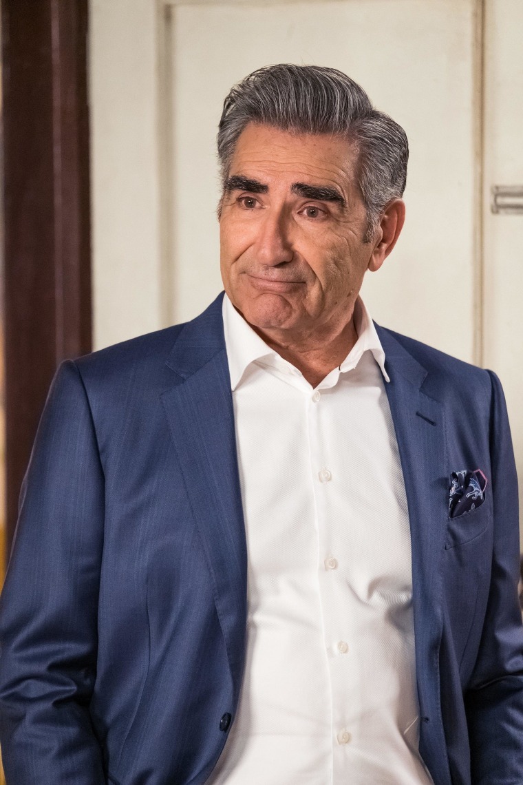 Johnny Rose on “Schitt’s Creek” evolved from an absent father figure into a very involved dad.