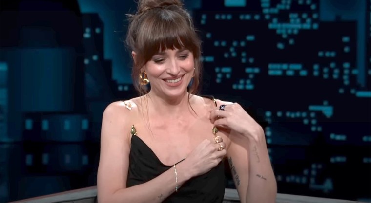 Dakota Johnson on Jimmy Kimmel