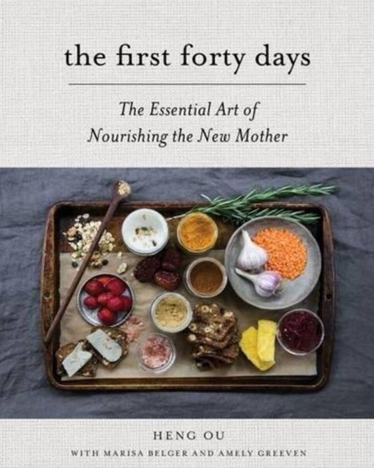 book cover of "the first forty days."