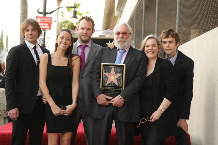 Donald Sutherland's Kids: Kiefer, Rachel, Roeg, Rossif and Angus