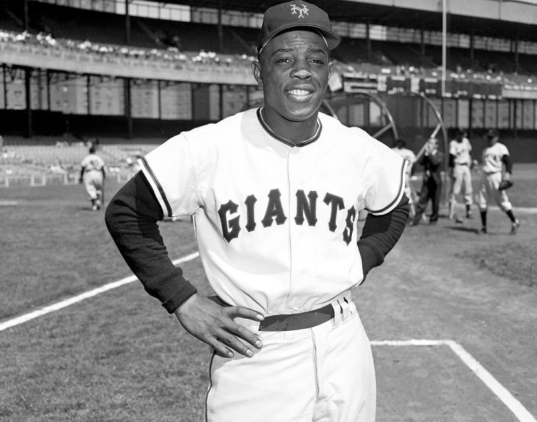 New York Giants Baseball Willie Mays