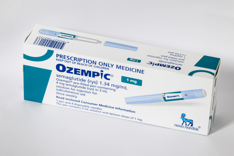  A box of Ozempic made by Novo Nordisk on June 21, 2024, in Sydney. 