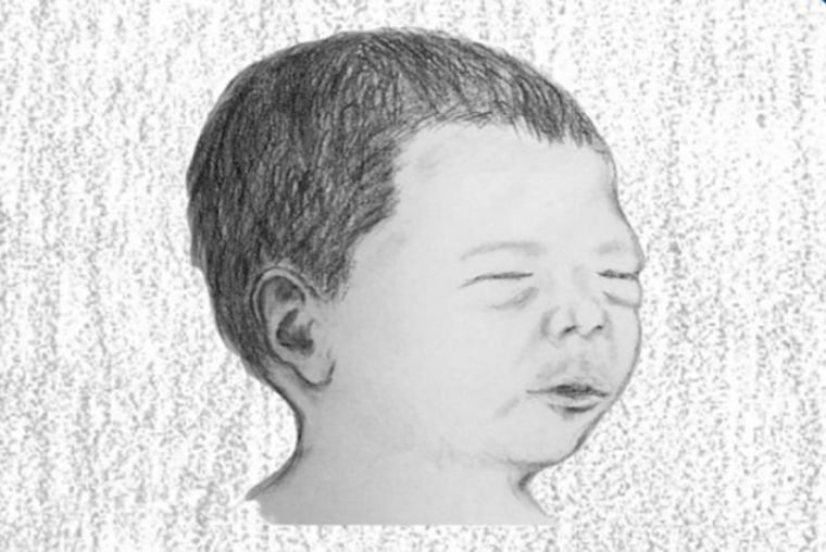 A sketch of Angel Baby Doe