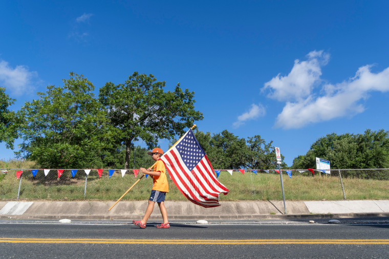 America Celebrates its 248th birthday in Austin, Texas