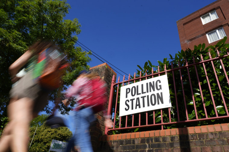 Voters in the U.K. are casting their ballots in a national election to choose the 650 lawmakers who will sit in Parliament for the next five years. Outgoing Prime Minister Rishi Sunak surprised his own party on May 22 when he called the election.