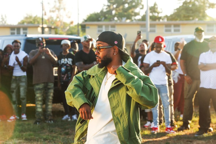 Kendrick Lamar music video shoot for "Not Like Us" 